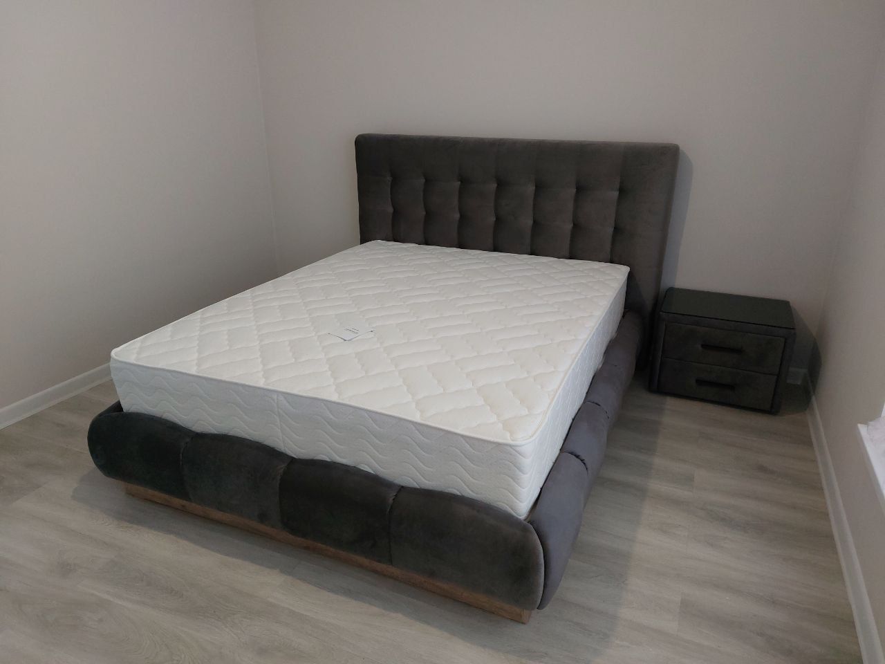 Двуспальная мягкая кровать "Вегас" 160 х 200 с подъёмным механизмом