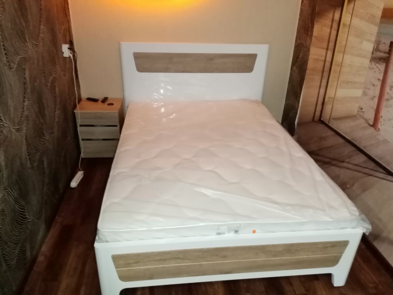 Двуспальная кровать "Бланка" 160 х 190 с ортопедическим основанием